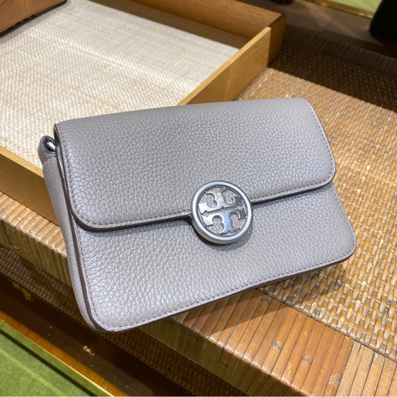 Tory Burch Handbags - 141659 Tory Burch Olivia Pebbled Leather crossbody